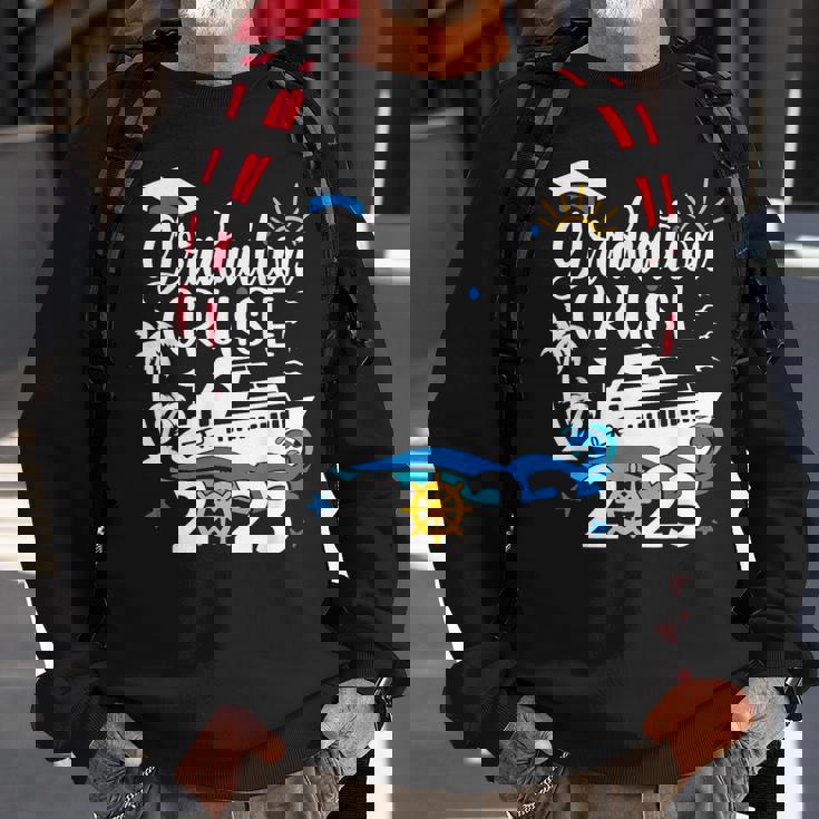 Senior Graduation Trip Cruise 2023 Aw Ship Party Cruise Sweatshirt Gifts for Old Men