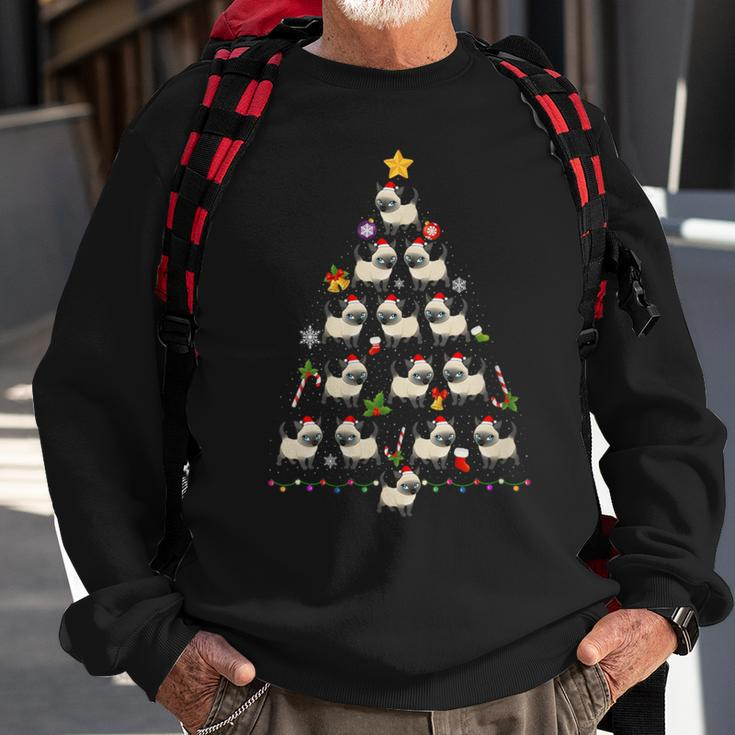 Siamese Christmas Tree Ugly Christmas Sweater Sweatshirt Gifts for Old Men