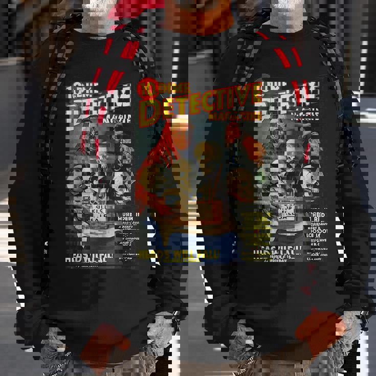 Skulls For Sale Detective Adventure Horror Comic Book Skulls Funny Gifts Sweatshirt Gifts for Old Men