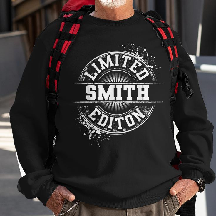 Smith Funny Surname Family Tree Birthday Reunion Gift Idea Sweatshirt Gifts for Old Men