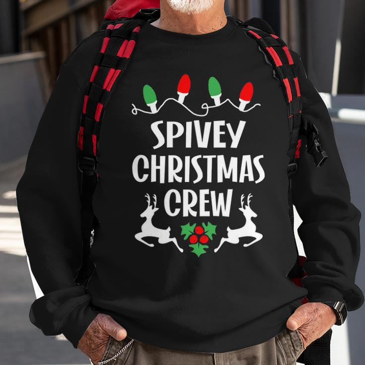 Spivey Name Gift Christmas Crew Spivey Sweatshirt Gifts for Old Men