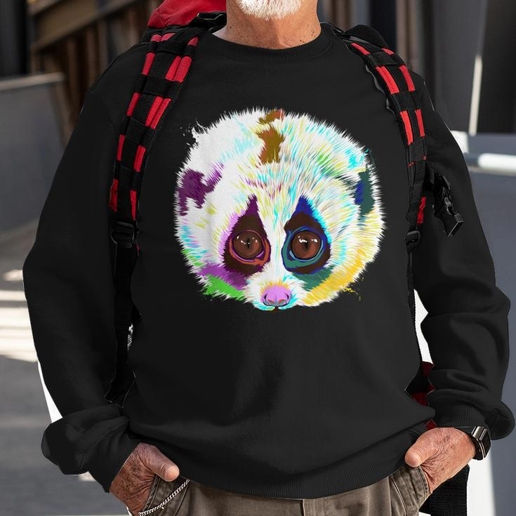 Splash Slow Loris Sweatshirt Gifts for Old Men