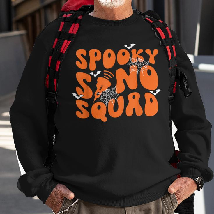 Spooky Sonographer Halloween Ultrasound Tech And Sono Squad Sweatshirt Gifts for Old Men