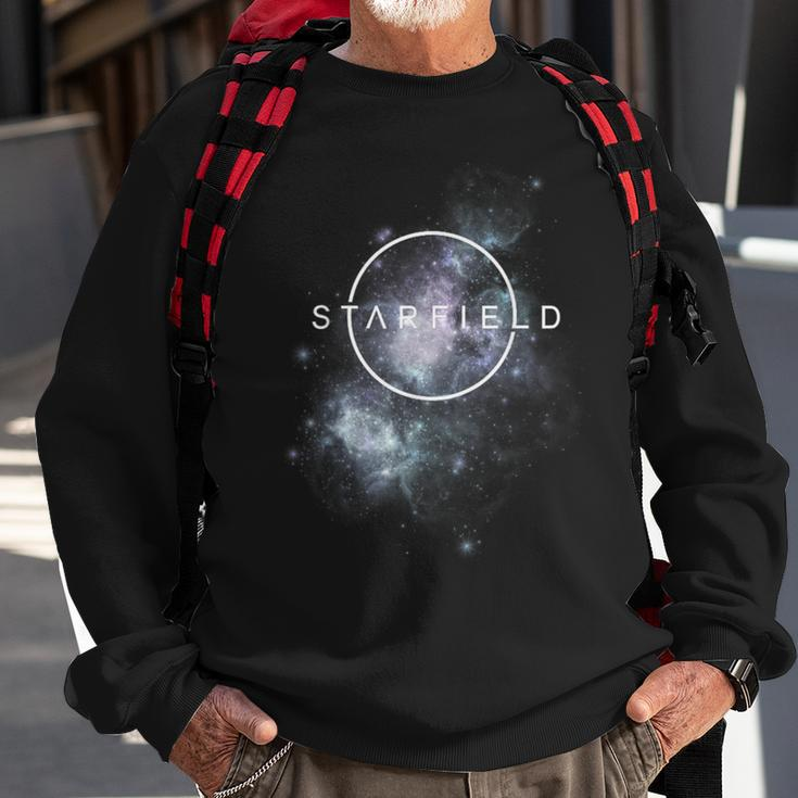 Starfield Star Field Space Galaxy Universe Sweatshirt Gifts for Old Men