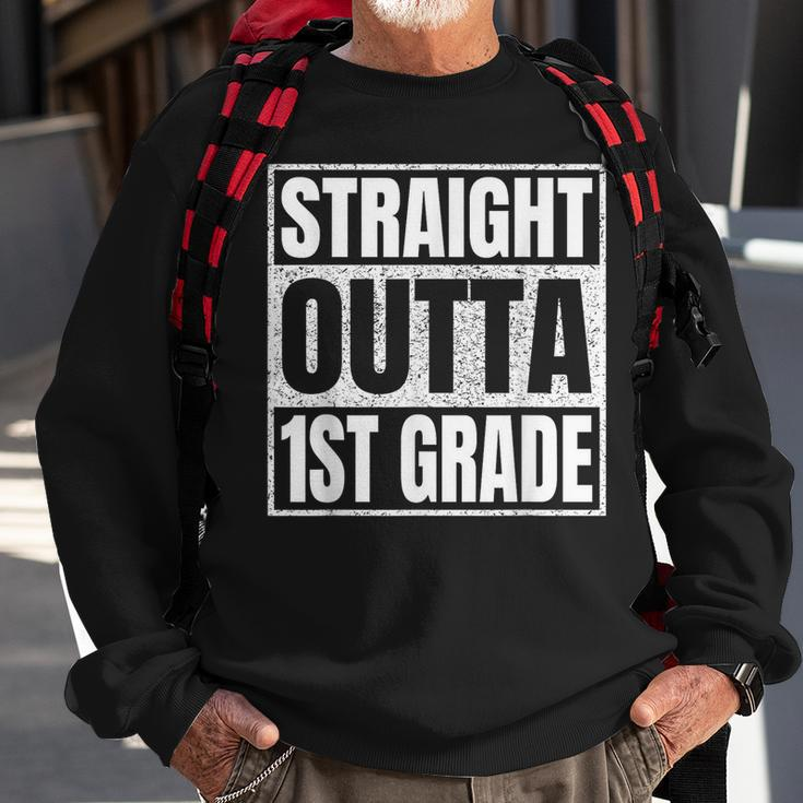 Straight Outta 1St Grade School Graduation Class Of 2023 Sweatshirt Gifts for Old Men