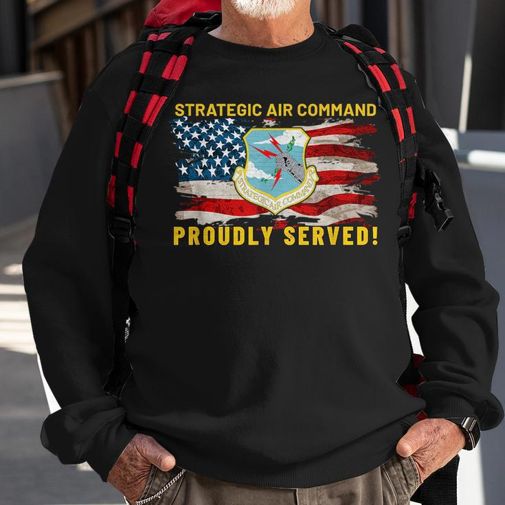 Strategic Air Command Sac Us Air Force Vintage Gifts Sweatshirt Gifts for Old Men