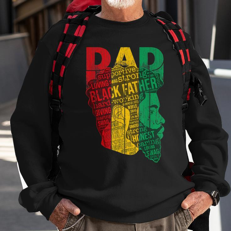 Strong Black Dad King African American Natural Afro Gift For Mens Sweatshirt Gifts for Old Men
