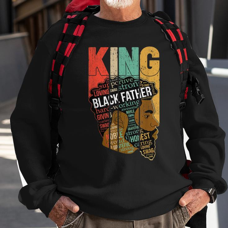 Strong Black King Juneth African American Father Day Gift For Mens Sweatshirt Gifts for Old Men