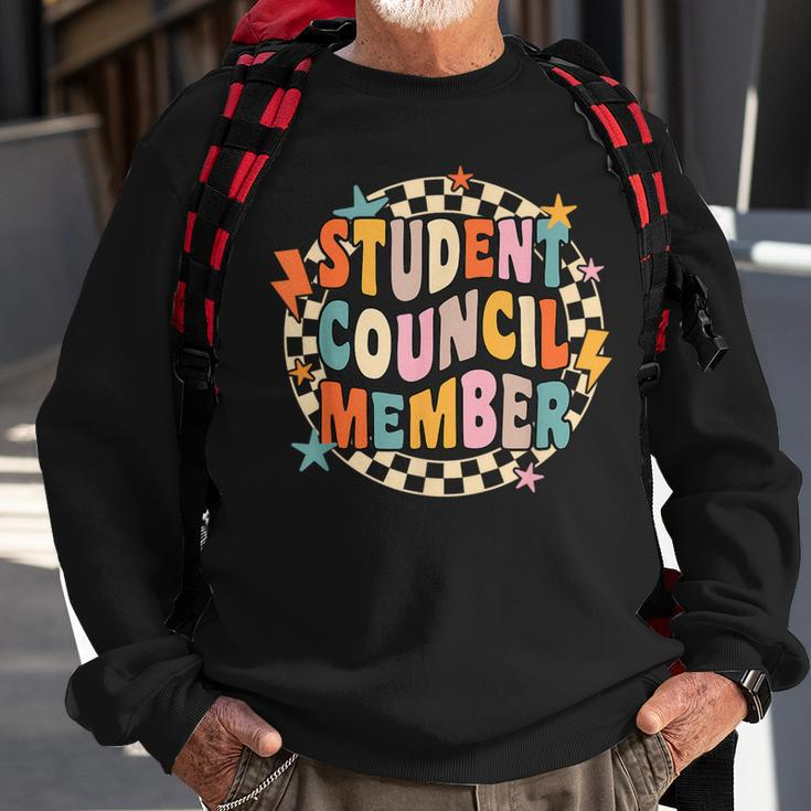 Student Council Member World Student Day Sweatshirt Gifts for Old Men