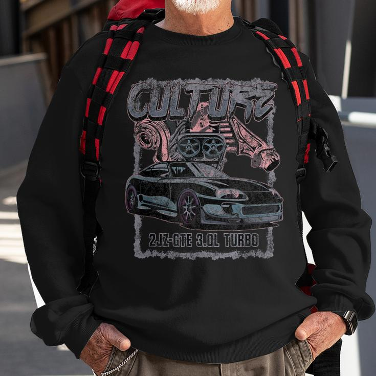 Supra 2Jz Turbo Sweatshirt Gifts for Old Men