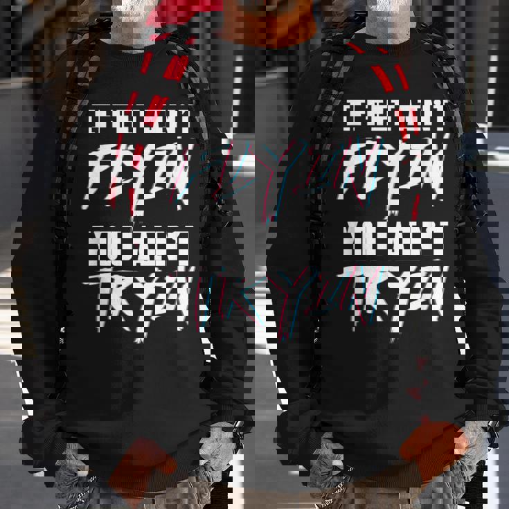 Techno Rave Gabber Dj Edm Clubbing Raver Sweatshirt Gifts for Old Men