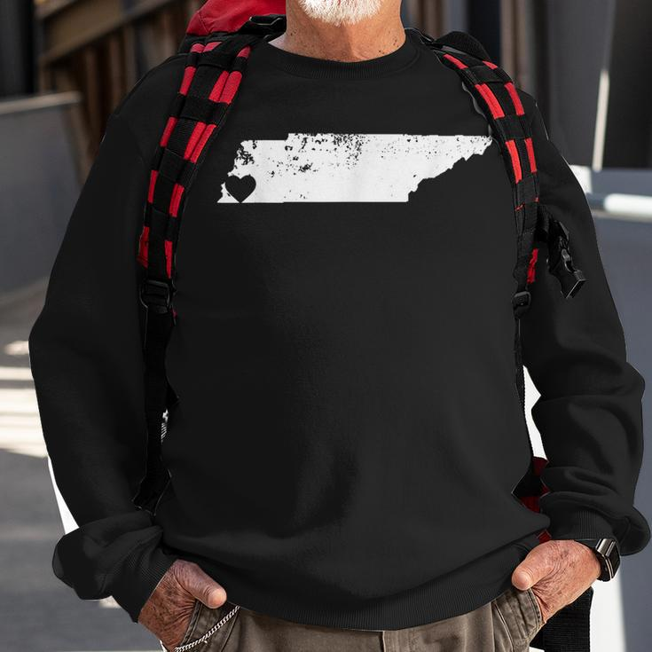 Tennessee Love Memphis Tn Home Pride Distressed Sweatshirt Gifts for Old Men