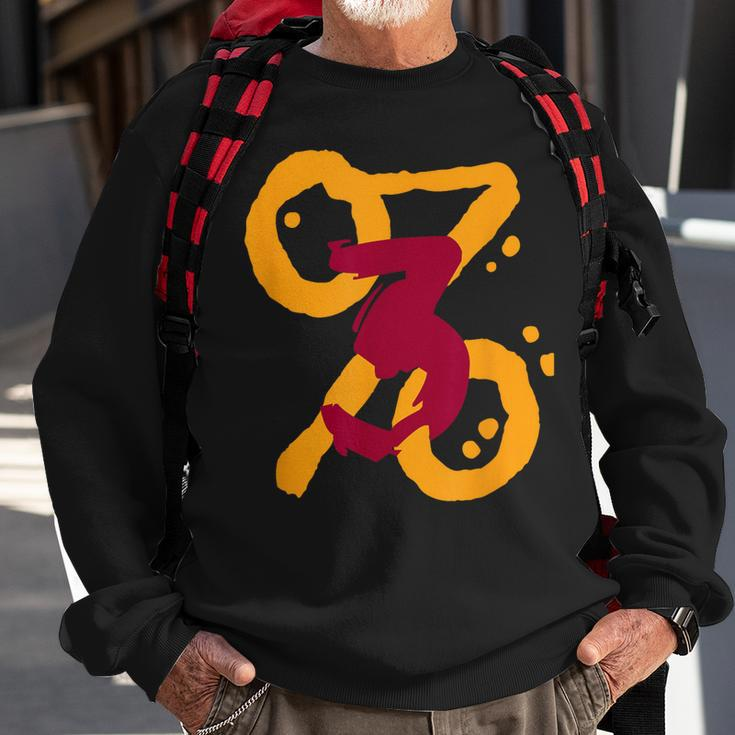 Three Percent Miami 3 Design Sweatshirt Gifts for Old Men