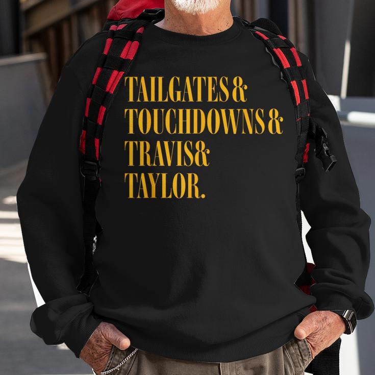 Travis & Taylor Kansas City Football Sweatshirt Gifts for Old Men
