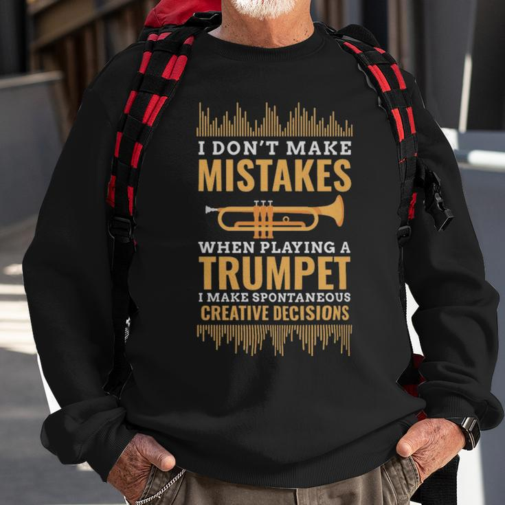 Trumpet Musician Band Funny Trumpeter - Trumpet Musician Band Funny Trumpeter Sweatshirt Gifts for Old Men