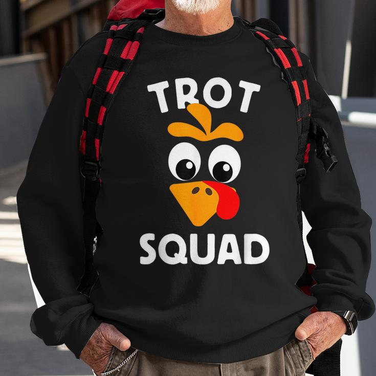 Turkey Trot Squad Running Apparel Sweatshirt Gifts for Old Men