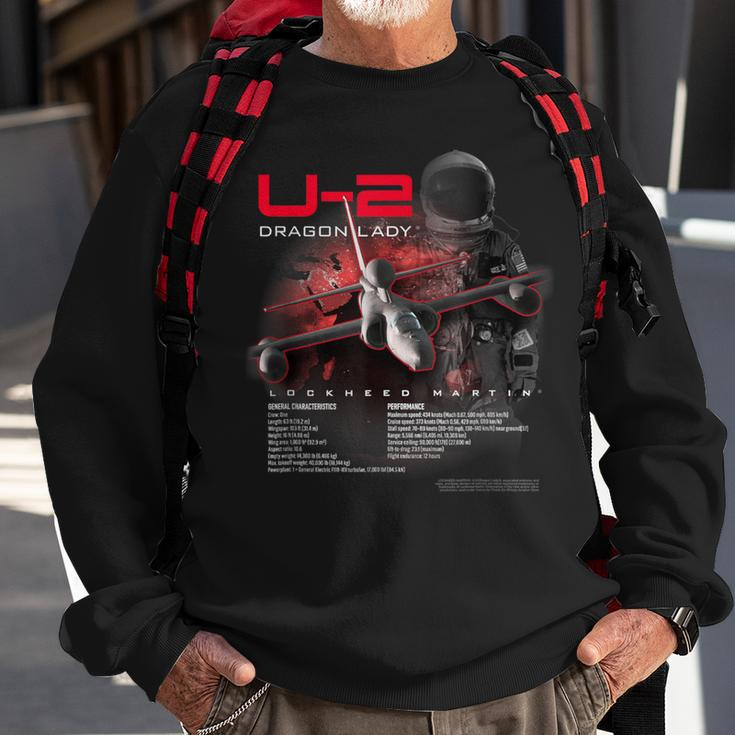 U-2 Dragon Lady High Altitude Reconnaissance Sweatshirt Gifts for Old Men