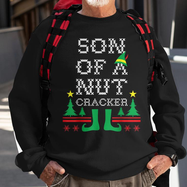 Ugly Christmas Sweater Son Of A Nutcracker NoveltySweatshirt Gifts for Old Men