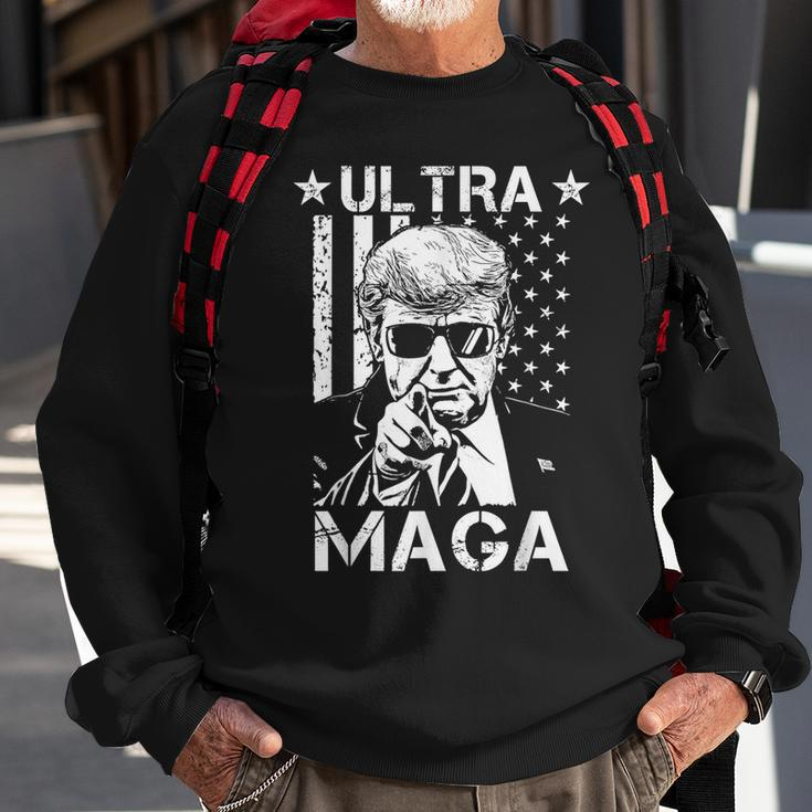 Ultra Maga Funny Great Maga King Pro Trump King Funny Gifts Sweatshirt Gifts for Old Men