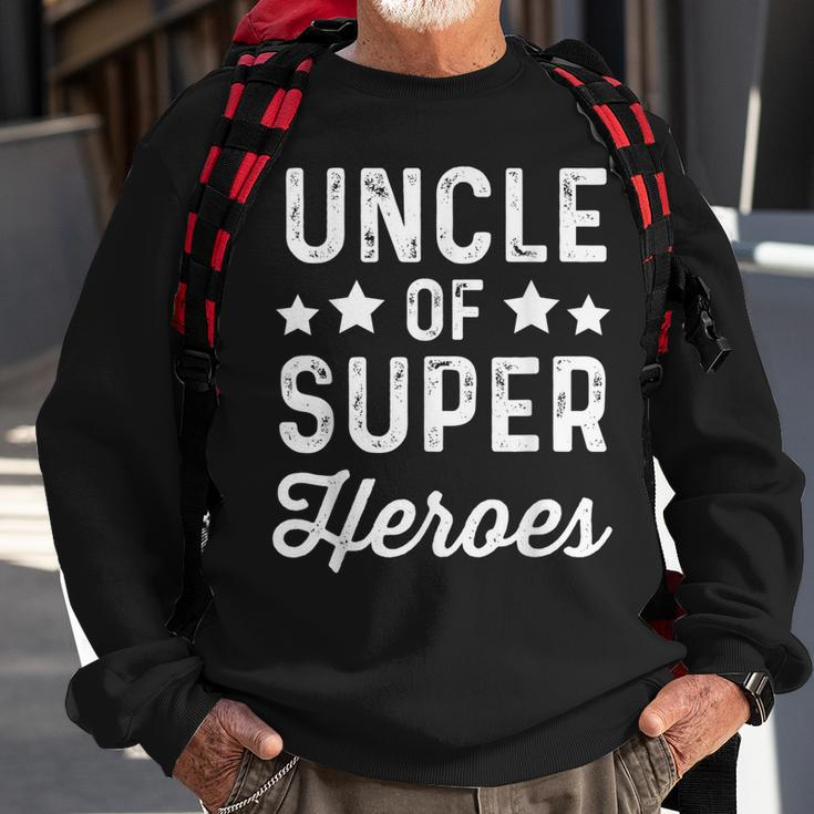 Uncle Super Heroes Superhero Sweatshirt Gifts for Old Men