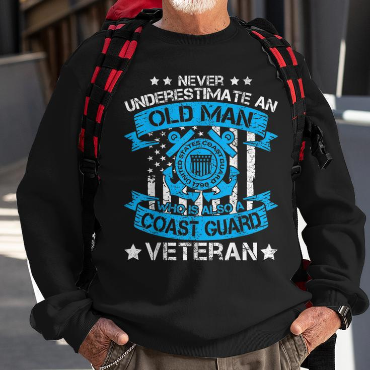 Us Coast Guard Veteran Day Uscg Gift Gift For Mens Veteran Funny Gifts Sweatshirt Gifts for Old Men