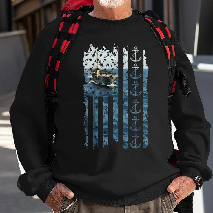 Us Navy Veteran Veterans Day Gift Fathers Day Sweatshirt Gifts for Old Men
