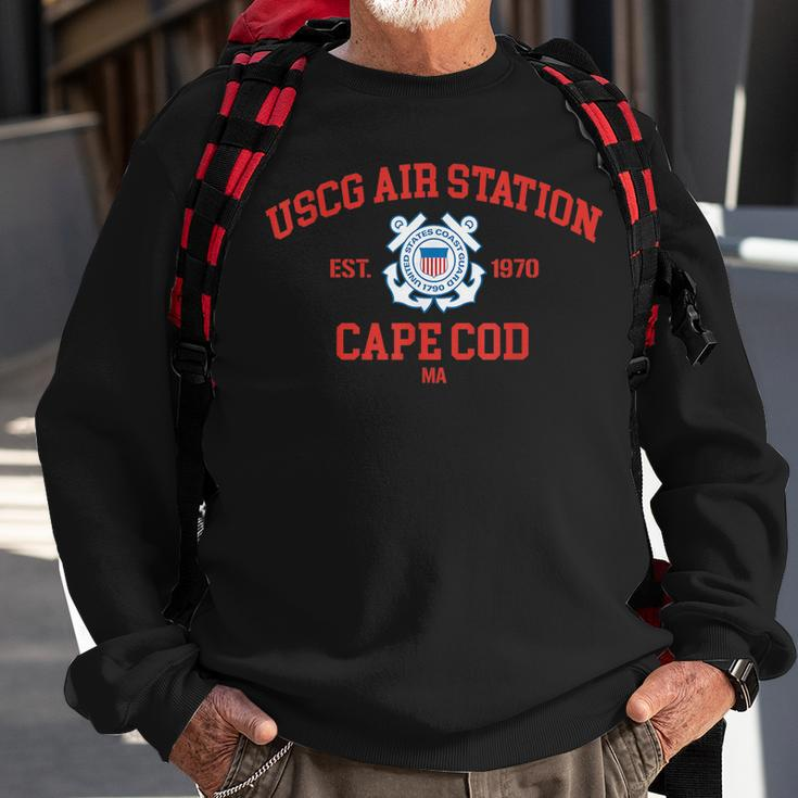 Uscg Coast Guard Air Station Cgas Cape Cod Cape Cod Funny Gifts Sweatshirt Gifts for Old Men