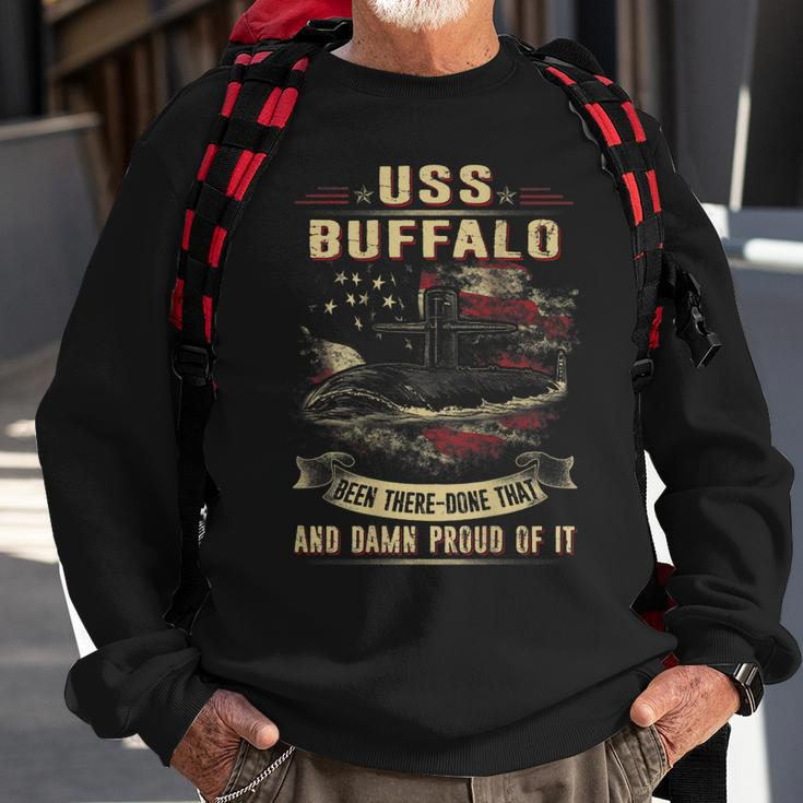 Uss Buffalo Ssn715 Sweatshirt Gifts for Old Men