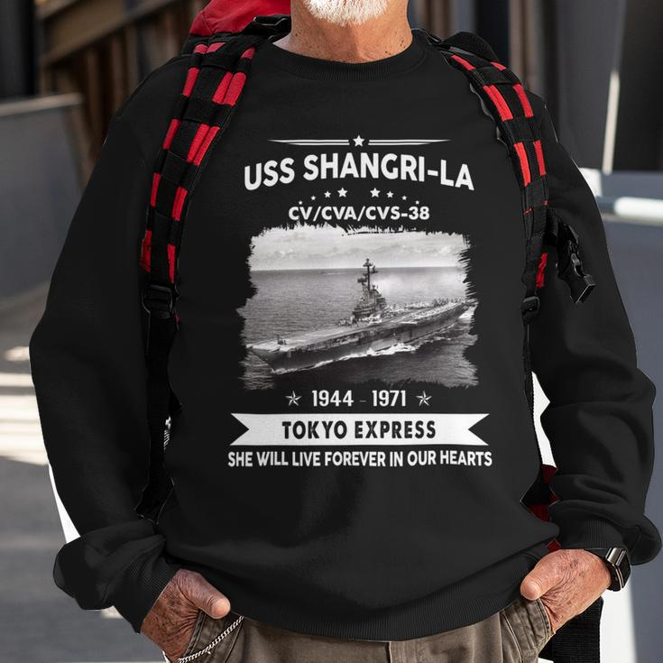 Uss Shangri-La Cv 38 Sweatshirt Gifts for Old Men