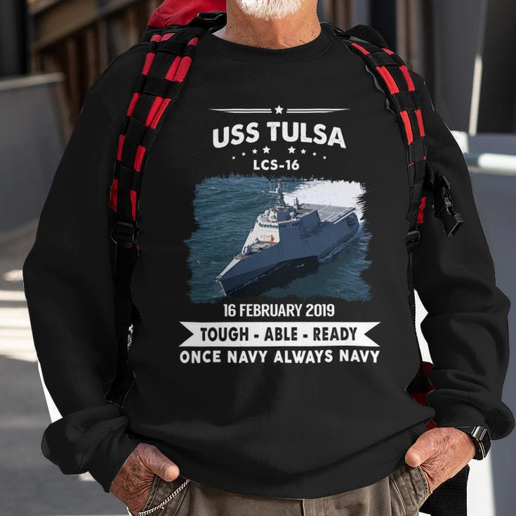 Uss Tulsa Lcs 16 Sweatshirt Gifts for Old Men