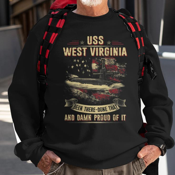 Uss West Virginia Ssbn736 Sweatshirt Gifts for Old Men