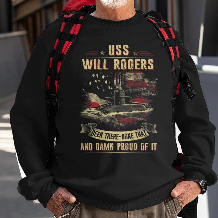 Uss Will Rogers Ssbn659 Sweatshirt Gifts for Old Men