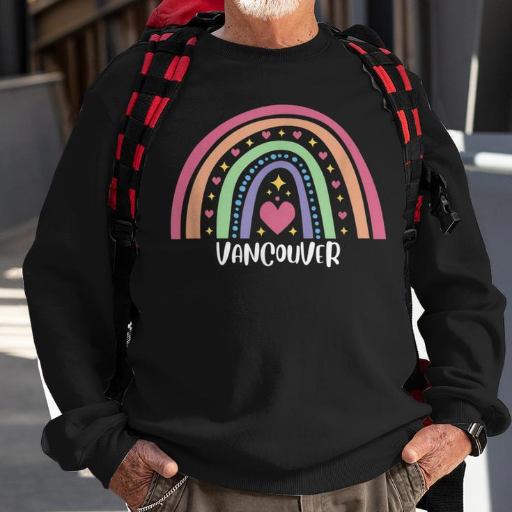 Vancouver Washington Wa Us Cities Gay Pride Lgbtq Sweatshirt Gifts for Old Men