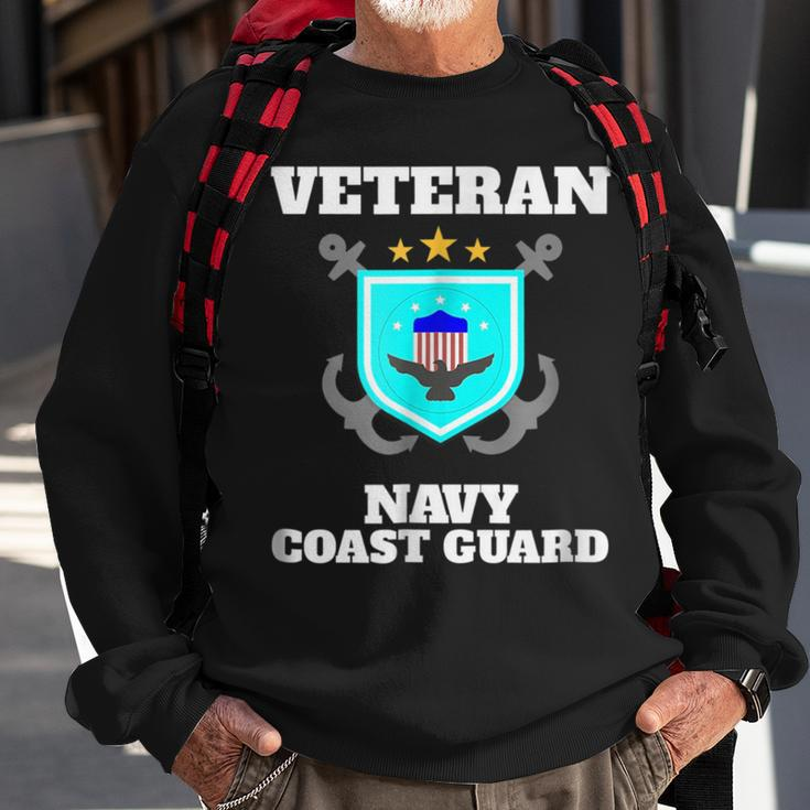 Veteran Navy Coast Guard Veteran Funny Gifts Sweatshirt Gifts for Old Men