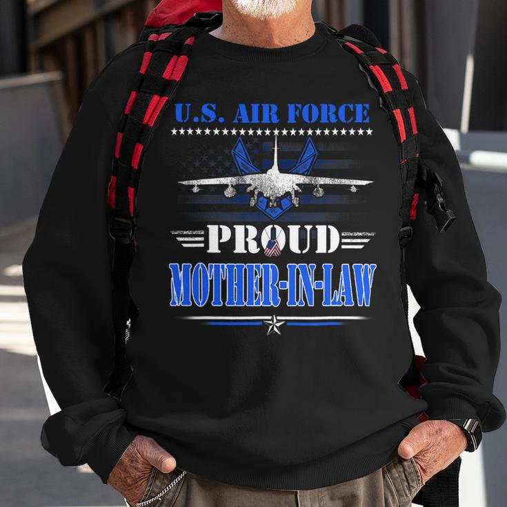 Veteran Vets Us Air Force Proud Motherinlaw Usaf Air Force Veterans Sweatshirt Gifts for Old Men