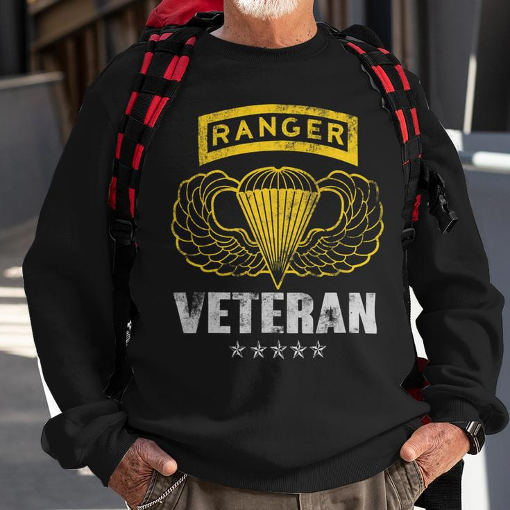 Veteran Vets Us Airborne Ranger Paratrooper Gifts Veterans Day Men Women Veterans Sweatshirt Gifts for Old Men