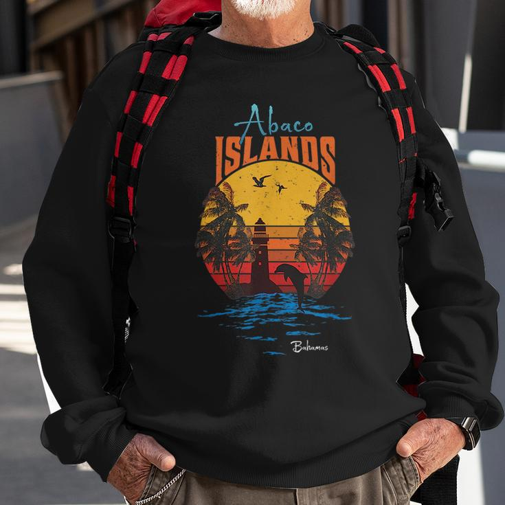 Vintage Abaco Islands Bahamas Gift Bahamas Funny Gifts Sweatshirt Gifts for Old Men