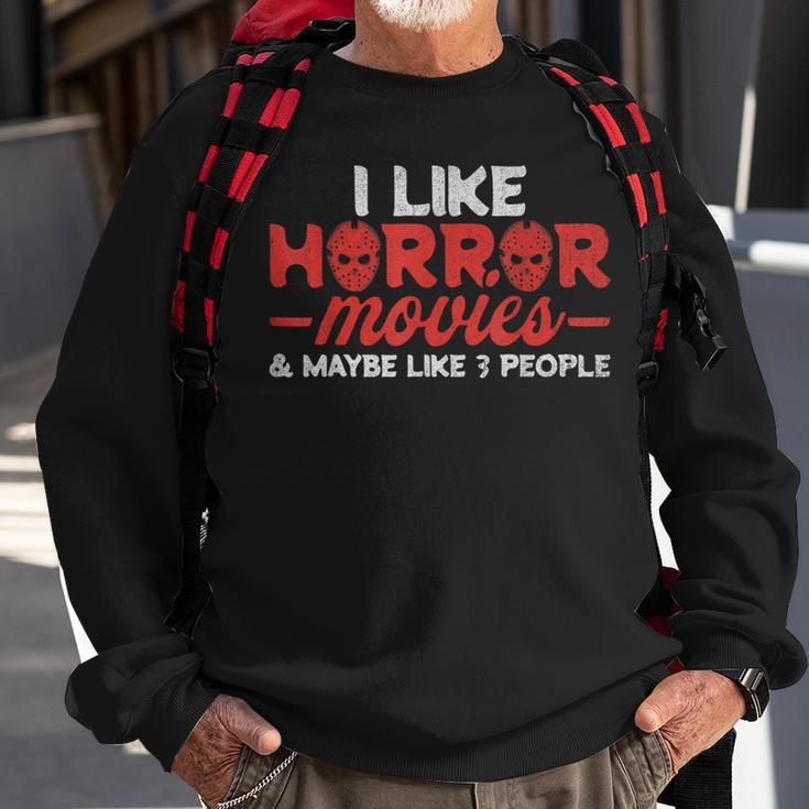 Vintage Horror Movie Horror Sweatshirt Gifts for Old Men