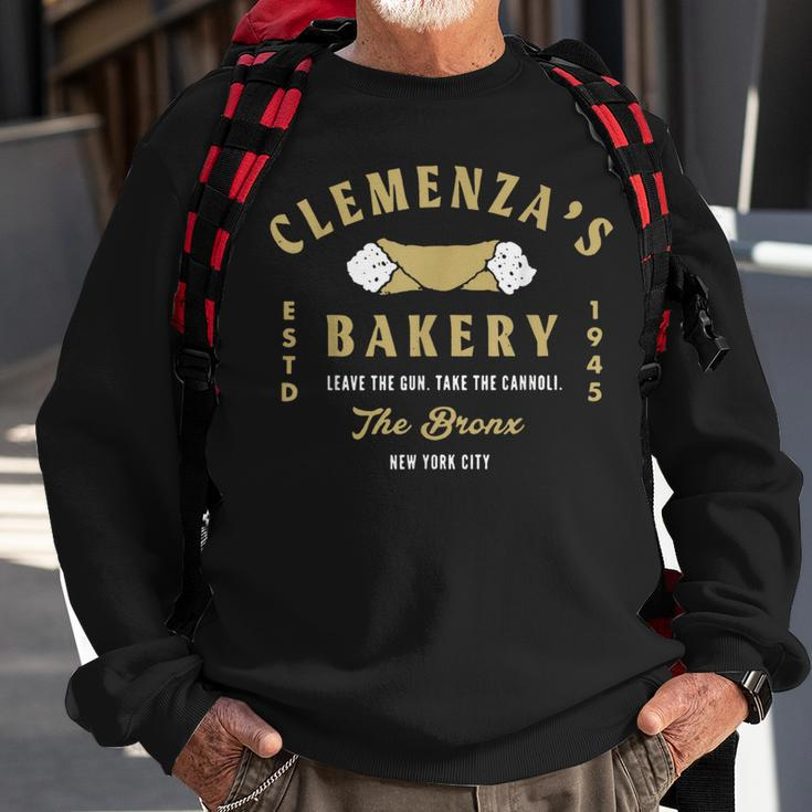 Vintage Leave The Gun Take The Cannoli Funny Sweatshirt Gifts for Old Men