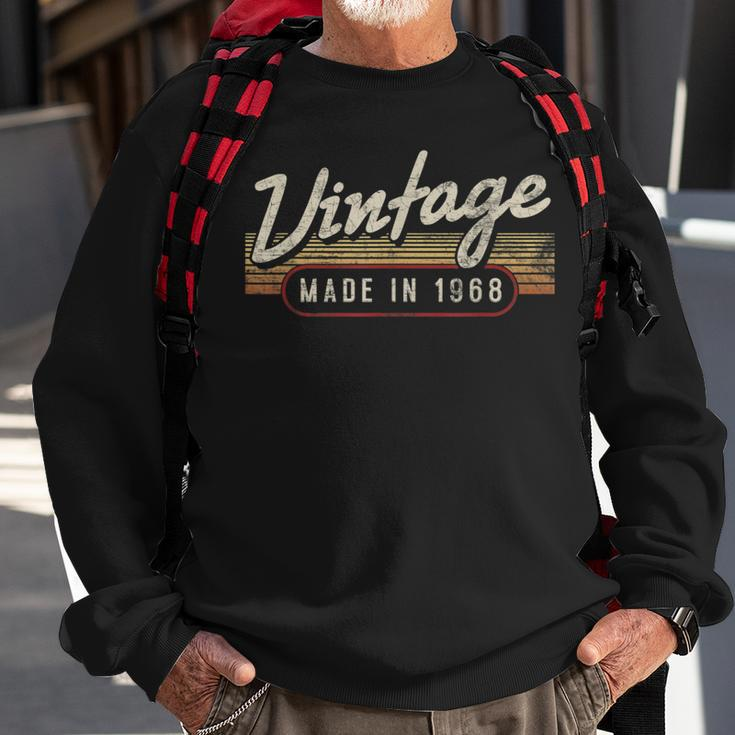 Vintage Made In 1968Funny 51St Birthday Gift Idea Sweatshirt Gifts for Old Men