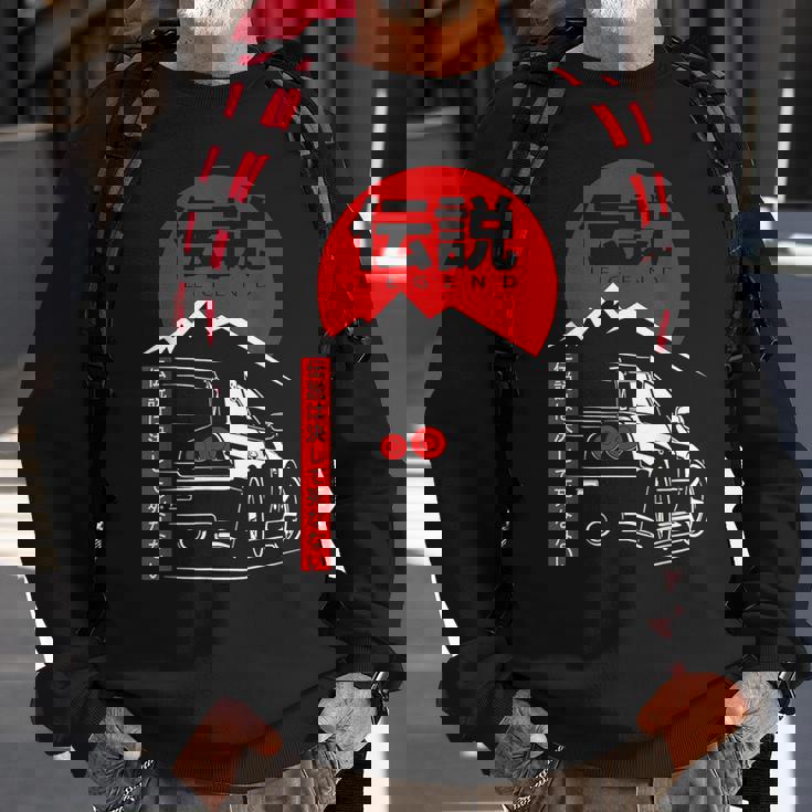 Vintage Skyline Automotive Jdm Legend Tuning Car Sweatshirt Gifts for Old Men