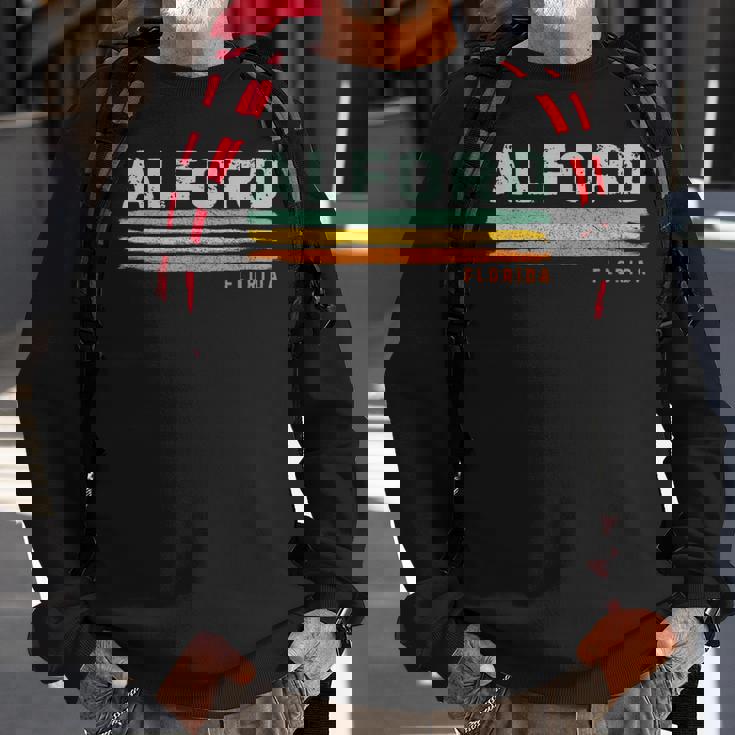 Vintage Stripes Alford Fl Sweatshirt Gifts for Old Men