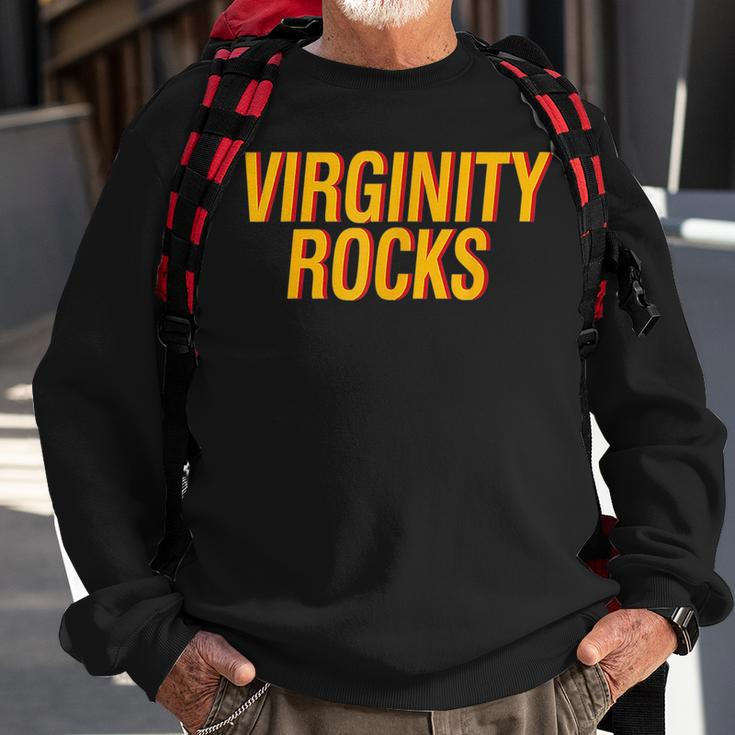 Virginity Is The Only Movement That Rocks Funny Sweatshirt Gifts for Old Men