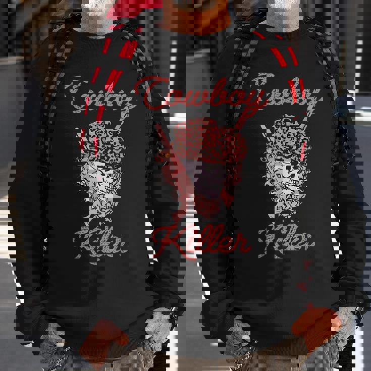Western Cowboy Hat Cowboy Killer Sweatshirt Gifts for Old Men