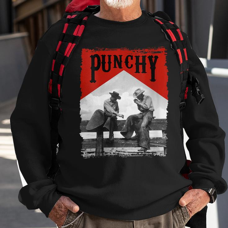 Western Texas Cowgirl Horse Girl Rodeo Punchy Cowboy Killers Gift For Womens Sweatshirt Gifts for Old Men