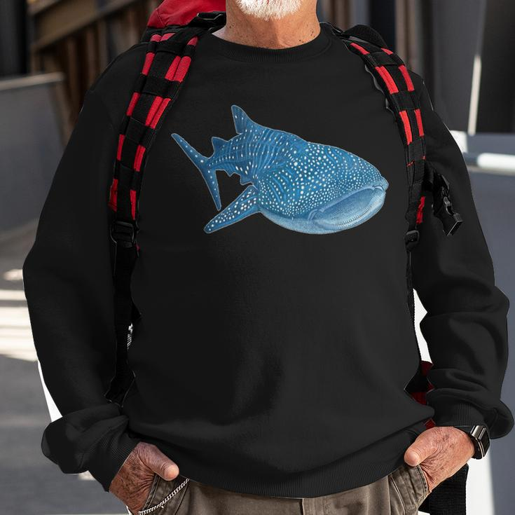 Whale Shark Scuba Diving Snorkeling Sweatshirt Gifts for Old Men