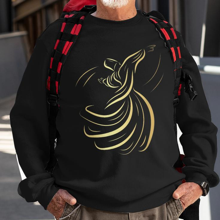 Whirling Dervish Sweatshirt Gifts for Old Men