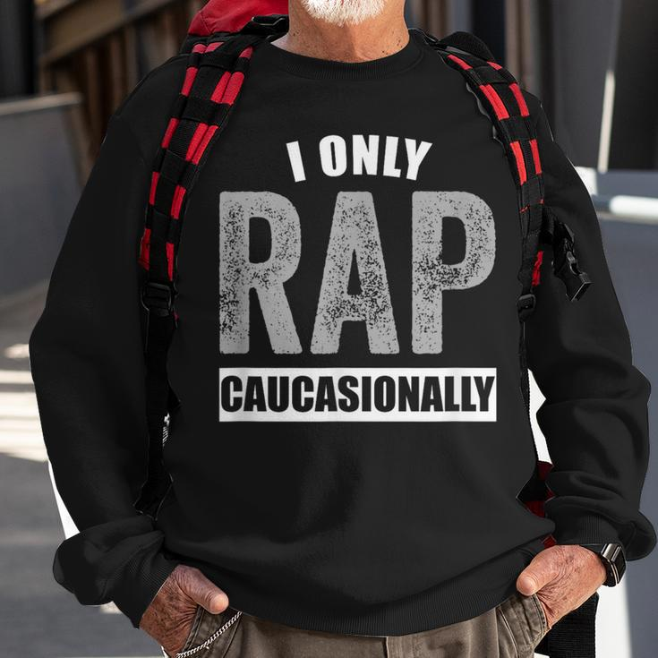 White Rapper RapSweatshirt Gifts for Old Men