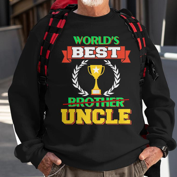 Worlds Best Uncle Uncle Funny Sweatshirt Gifts for Old Men