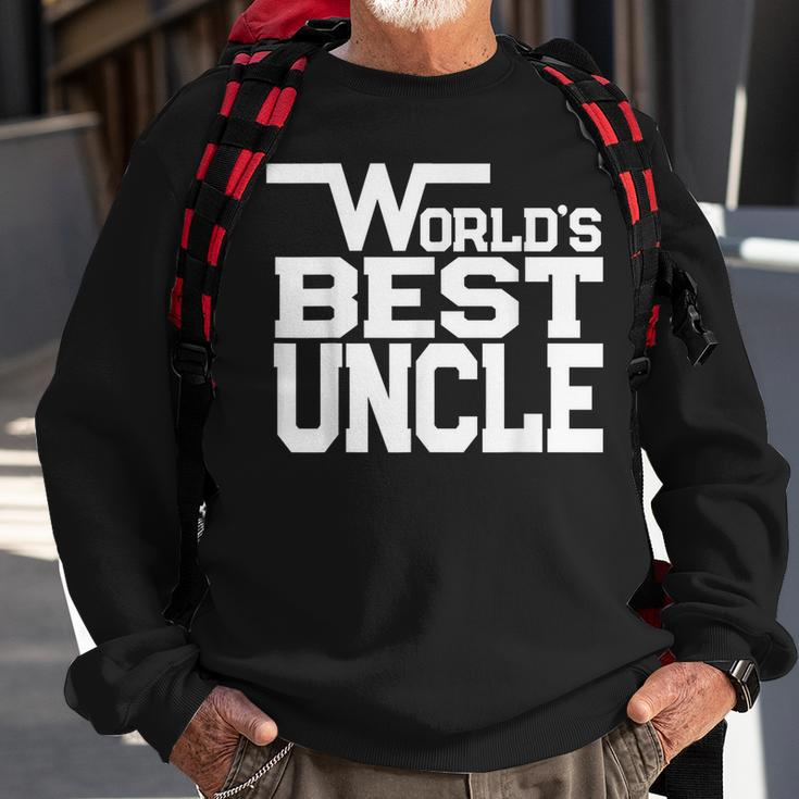 Worlds Best Uncle Uncle Gift Sweatshirt Gifts for Old Men